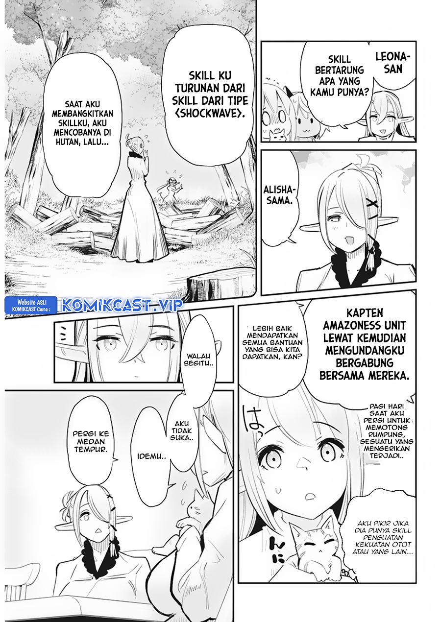 S-Rank Monster no Behemoth Dakedo, Neko to Machigawarete Erufu Musume no Kishi (Pet) Toshite Kurashitemasu Chapter 55 Bahasa Indonesia